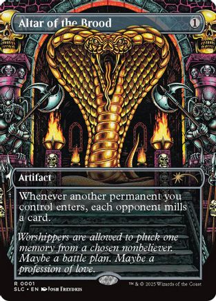 Altar of the Brood (SLC-001) - Secret Lair Countdown Kit Foil