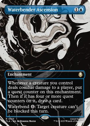 Waterbender Ascension (Borderless) (TLA-310) - Avatar: The Last Airbender Foil