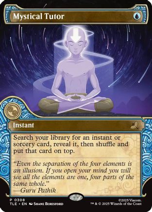 Mystical Tutor (Showcase) (TLE-308) - Avatar: The Last Airbender: Eternal-Legal