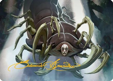 Koh, the Face Stealer Art Card (Gold-Stamped Signature) (ASTLA-009) - Art Series: Avatar: The Last Airbender