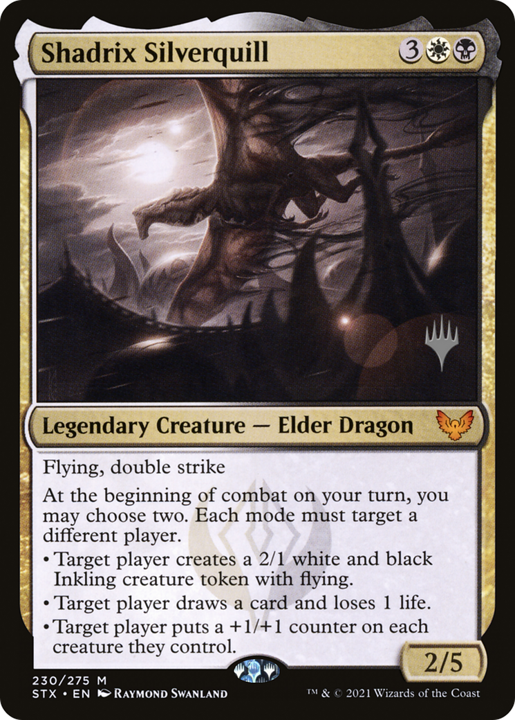Shadrix Silverquill (PPSTX-230P) - Strixhaven: School of Mages Promos Foil