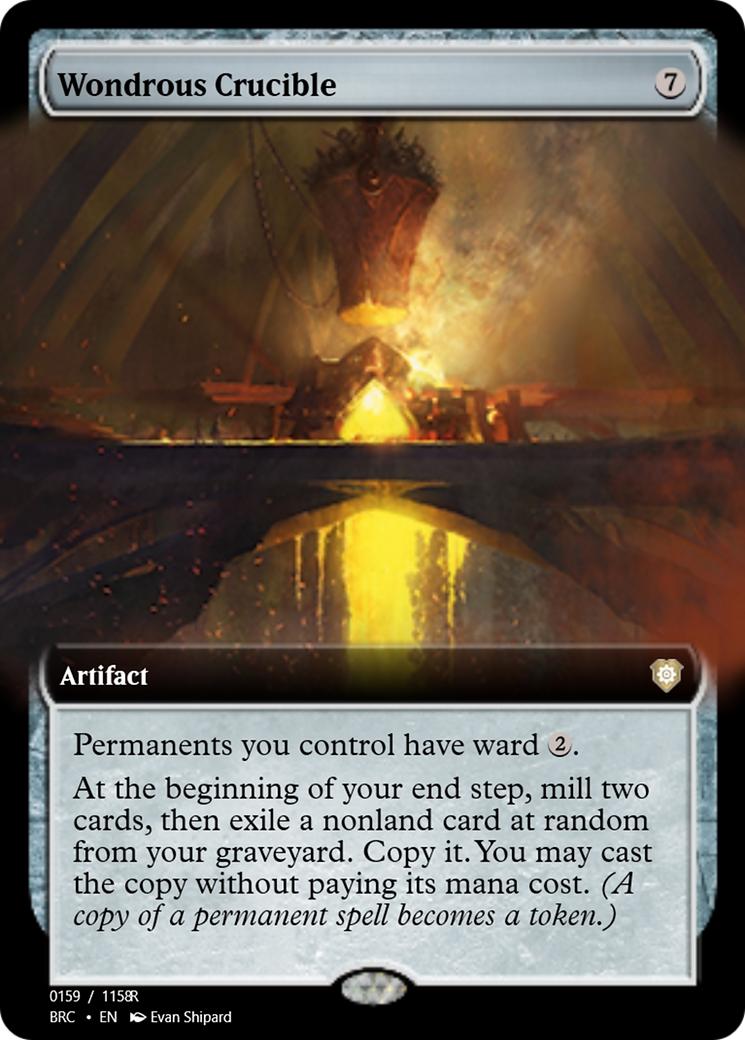 Wondrous Crucible (PRM-105848) - Magic Online Promos Foil