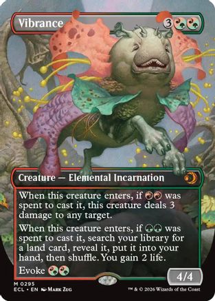 Vibrance (Borderless) (ECL-295) - Lorwyn Eclipsed