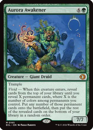 Aurora Awakener (ECL-165) - Lorwyn Eclipsed