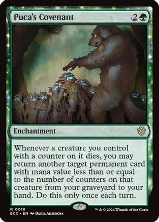 Puca's Covenant (ECC-018) - Commander: Lorwyn Eclipsed