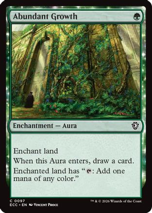 Abundant Growth (ECC-097) - Commander: Lorwyn Eclipsed