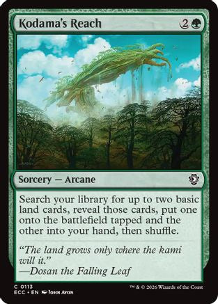 Kodama's Reach (ECC-113) - Commander: Lorwyn Eclipsed