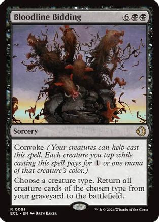 Bloodline Bidding (ECL-091) - Lorwyn Eclipsed