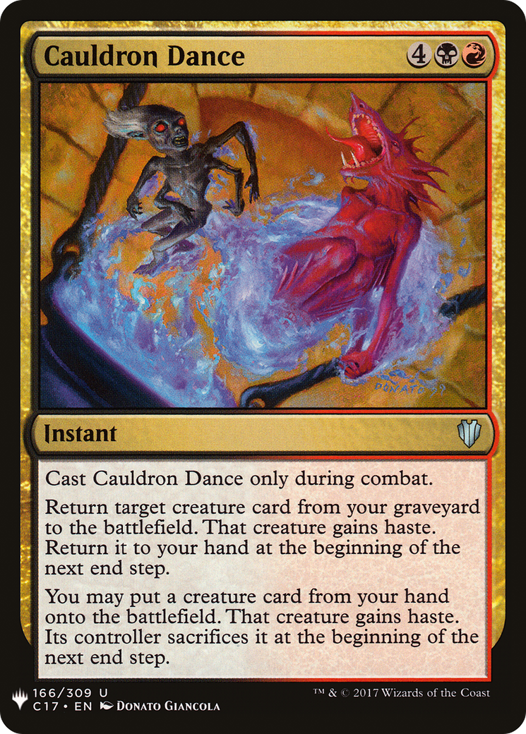 Cauldron Dance (LIST-166) - The List