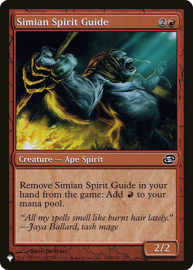 Simian Spirit Guide (LIST-122/165) - The List: (colorshifted)