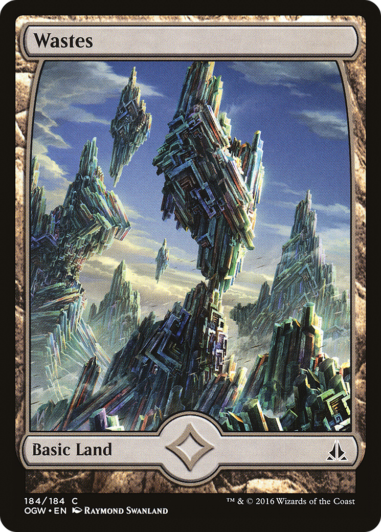 Wastes (184) - Full Art (OGW-184) - Oath of the Gatewatch Foil