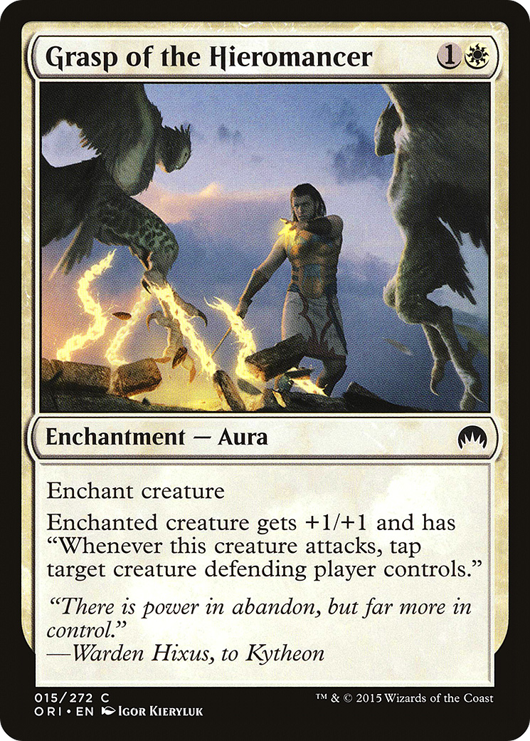 Grasp of the Hieromancer (ORI-015) - Magic Origins