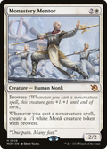 Monastery Mentor (PPMOM-028) - March of the Machine Promos Foil