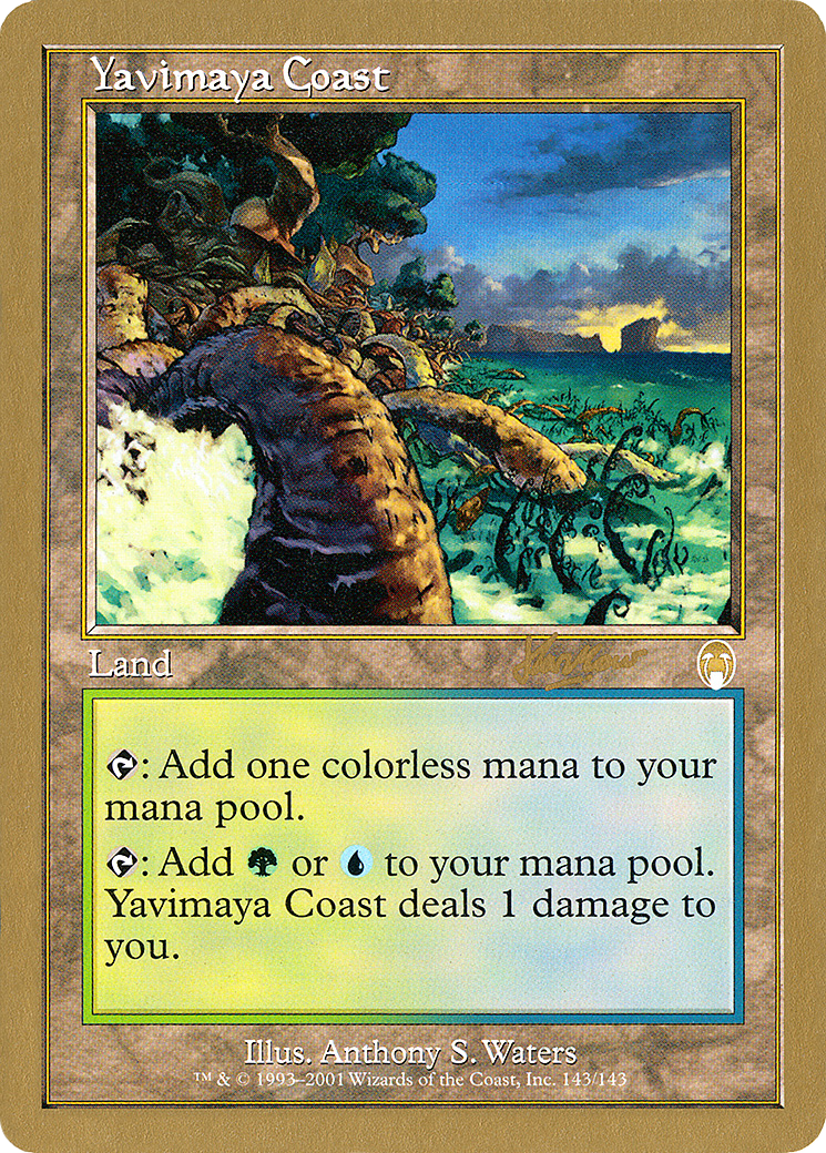 Yavimaya Coast - 2002 Sim Han How (APC) (WCD-SHH143) - World Championship Decks 2002