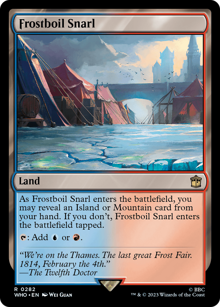 Frostboil Snarl (WHO-282) - Doctor Who Foil