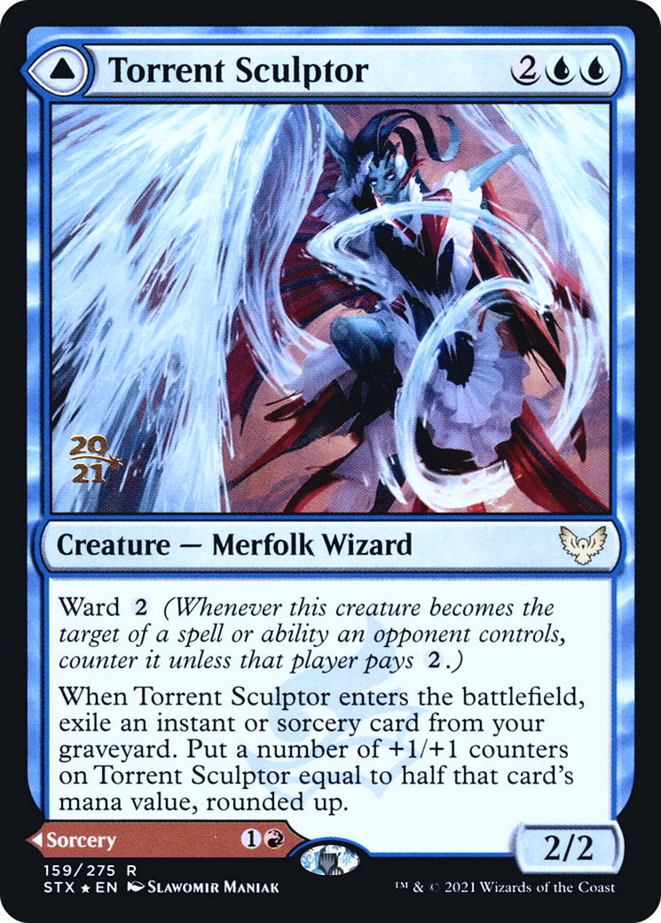 Torrent Sculptor (PRE-159) - Strixhaven: School of Mages Promos Foil