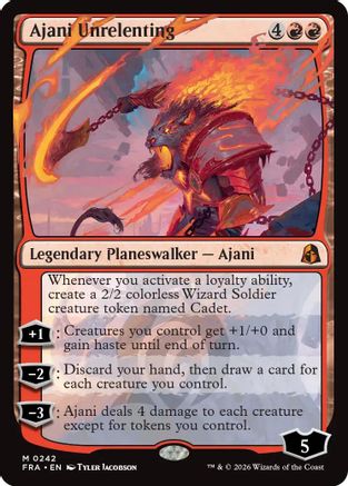 Ajani Unrelenting (FRA-242) - Reality Fracture