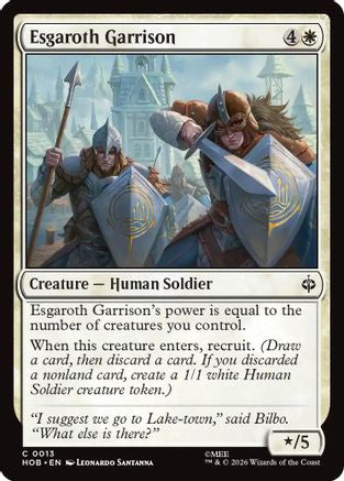 Esgaroth Garrison (HOB-013) - The Hobbit Foil