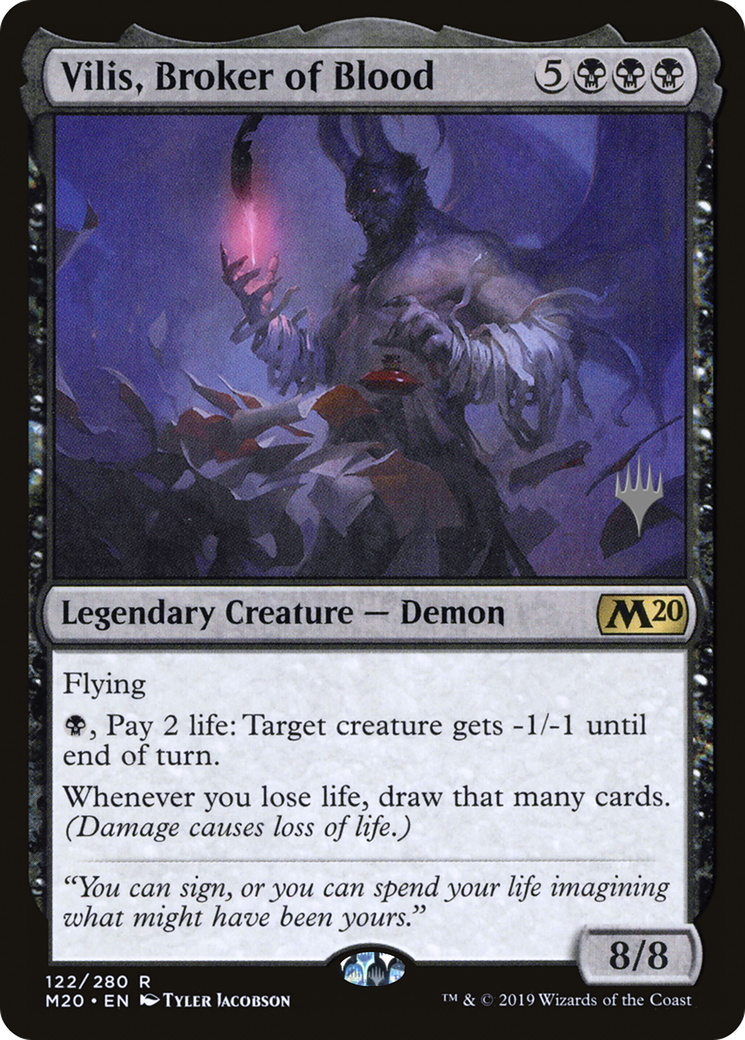 Vilis, Broker of Blood (PPM20-122) - Core Set 2020 Promos