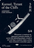 Kazuul, Tyrant of the Cliffs (0183) (SLZ-183) - Secret Lair x MSCHF: The Zeta Set