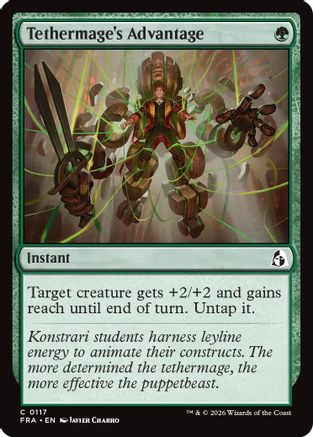 Tethermage's Advantage (FRA-117) - Reality Fracture Foil
