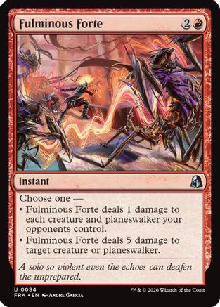 Fulminous Forte (FRA-084) - Reality Fracture Foil