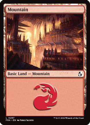 Mountain (0287) (FRA-287) - Reality Fracture Foil