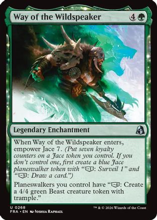 Way of the Wildspeaker (FRA-268) - Reality Fracture Foil