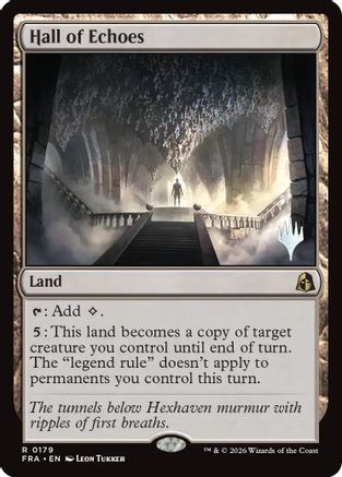 Hall of Echoes (PPFRA-179) - Promo Pack: Reality Fracture Foil