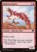 Ridgetop Raptor (DMR-134) - Dominaria Remastered Foil