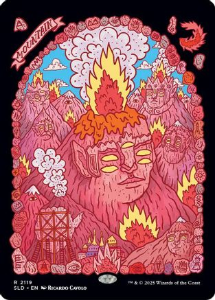 Mountain (2119) (SLD-2119) - Secret Lair Drop Series Foil