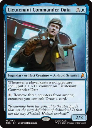 Lieutenant Commander Data (TRK-069) - Star Trek
