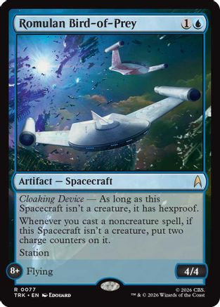 Romulan Bird-of-Prey (TRK-077) - Star Trek