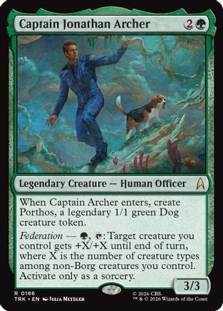 Captain Jonathan Archer (TRK-186) - Star Trek Foil