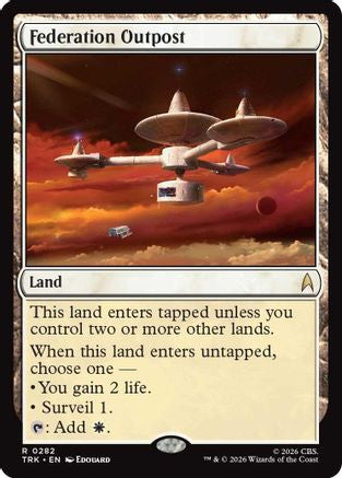 Federation Outpost (TRK-282) - Star Trek
