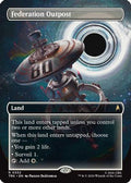 Federation Outpost (Borderless) (TRK-332) - Star Trek Foil