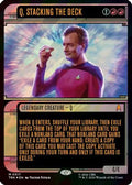Q, Stacking the Deck (Showcase) (Surge Foil) (TRK-517) - Star Trek Foil