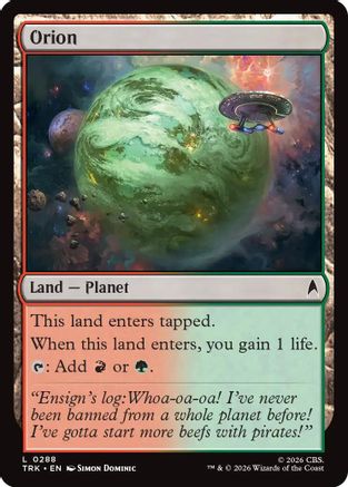 Orion (TRK-288) - Star Trek Foil