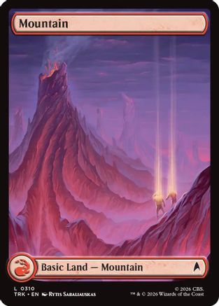 Mountain (0310) (TRK-310) - Star Trek