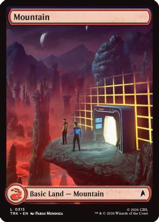 Mountain (0315) (TRK-315) - Star Trek
