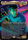 Commander Spock (Borderless) (TRC-002) - Commander: Star Trek Foil