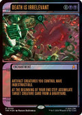 Death Is Irrelevant (Showcase) (Surge Foil) (TRK-509) - Star Trek Foil