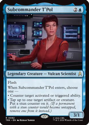 Subcommander T'Pol (TRK-082) - Star Trek