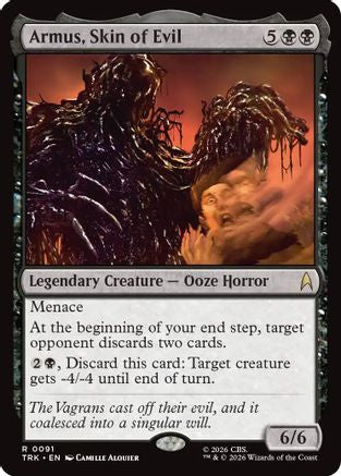 Armus, Skin of Evil (TRK-091) - Star Trek Foil