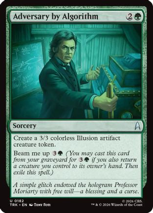 Adversary by Algorithm (TRK-182) - Star Trek Foil