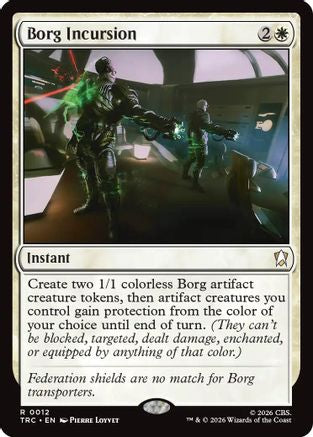 Borg Incursion (TRC-012) - Commander: Star Trek