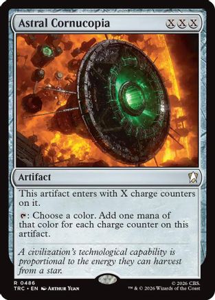 Astral Cornucopia (Surge Foil) (TRC-486) - Commander: Star Trek Foil