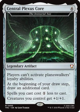 Central Plexus Core (Surge Foil) (TRC-495) - Commander: Star Trek Foil