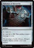 Talisman of Hierarchy (Surge Foil) (TRC-506) - Commander: Star Trek Foil