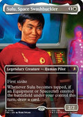 Sulu, Space Swashbuckler (Borderless) (TRK-356) - Star Trek Foil